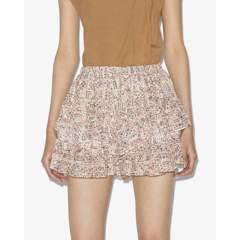 NEW ISABEL MARANT jocadia skirt in ecru